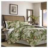 $70 Tommy Bahama Palmiers Green Cotton Reversible