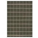 $91 Nate Berkus Downing Plaid Wool Cozy Area Rug