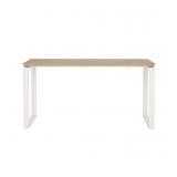 $80 Embrie Metal Base Writing Desk 3/3-Support Bea