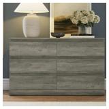 $220 Aadaya Brindle 6-Drawer Dresser