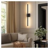 $85 Dimmable Cordless LED Wall Sconce with Remote