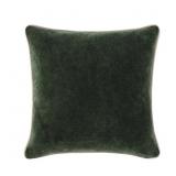 Heirloom Velvet Fabric Forest Green Pillow