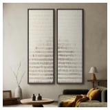 $230 Minimalist Abstract Line Wall art - 20x60 inc