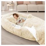 Calming Dog Bed For Small Dogs Luxury Plush Fluffy