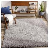 $88 Livabliss Angora 4 X 6 (ft) Medium Grey Indoor