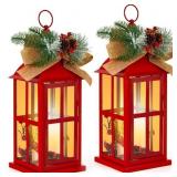 $145 Christmas Hanging Lantern Decorative With Led