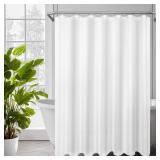 Hotel Luxury Soft Waffle Weave Shower Curtain