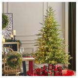 $280 Leilonie Vibrant Evergreen Fir Pre-Lit Green