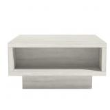 Caomhan Pedestal Coffee Table with Storage