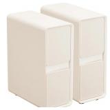 $183 7.8" Wide Fully-Assembled Faux Leather Narrow