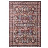 $49 Rifle Paper Co. X Loloi Maison Frances Red 3