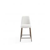 $499 Wyatt Upholstered Counter Stool In Ricotta Bo