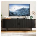 63  Tv Stand With Storage And Shelves Designed To