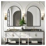 $137 Vercher Metal Arched Bathroom/Vanity Mirrors