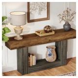 $146 63" Engineered Wood Console Table, Farmhouse