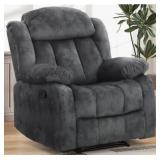 Lowen Wide Short Plush Fabric Cushion Back Manual