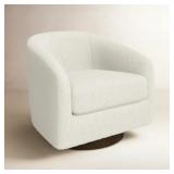 $653 Bennett Upholstered Swivel Barrel Chair