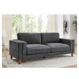 Larisey 87" Square Arm Sofa with Reversible Cushio