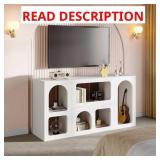 $200 59" *WHITE* TV Stand for up to 65 inch TV, Mo