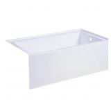 $634 Kingston Brass Aqua Eden 54-Inch Acrylic Rect