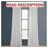 VELVET ROOM DARKENING SINGLE CURTAIN PANEL SINGLE