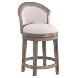 $371 Hillsdale Monae Wood Counter Height Swivel St