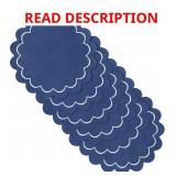 KATE SPADE NEW YORK SCALLOP EDGE PLACEMATS 6-PACK