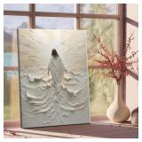 $79 Abstract Jesus Walking On Water Canvas Wall Ar