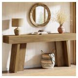$170 71-inch Long Console Table For Entryway, Sofa