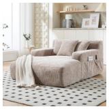 $350 Chaise Lounge Chair Indoor,Single Sleeper Sof