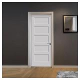 $360 Primed 5 Panel Interior Shaker Door Prehung w