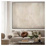 $107 Extra Large Wall Art Fabric Print - Neutral A