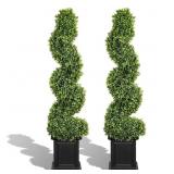 $108 BOXWOOD OUTDOOR TOPIARY SET OF 2, 3.5FT TALL