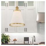 $464 Ashmont 13 in. W x 21.25 in. H 1-Light Warm B