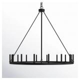 $250 Adriana 16-Light 47" Dimmable Farmhouse Wagon