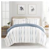 $25 Urban Vibe Pattern Reversible Duvet Cover Set