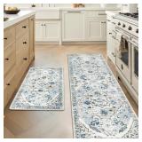 Jainiyah Anti Fatigue Kitchen Mat and Runner (Set