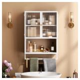 $75 Pelaga Natalie 25.6"X19.7" Inch Over Toilet St