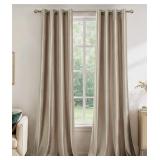 $34 3-Velvet Room Darkening Luxury curtains for Be