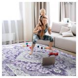 $33 Fillender Washable Soft Vintage Rug Fashion Fl