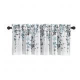 LUSH DECOR WEEPING FLOWER SINGLE WINDOW VALANCE