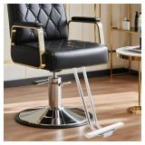 FOOT REST FOR SALON CHAIR SILVER