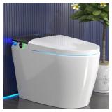 $454 BCANHOME Smart Toilet with Tankless Bidet Was