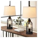 JEADON METAL BIRD CAGE, 3 WAY DIMMABLE, NIGHT LIGH