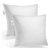 DECORATIVE DOWN FEATHERS FILL SQUARE PILLOW INSERT
