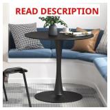 $110 Amelia-Lillie Round Pedestal Dining Table