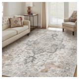 $31 Roehit Beige / Brown Machine Washable Performa