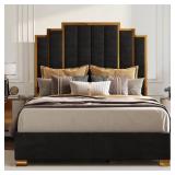 $380 Upholstered Platform Bed