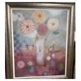 REARRANGING BLUE BY MARTI SOMERS - ART PRINT)