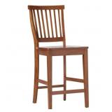 $103 ALMENDRA SOLID WOOD COUNTER STOOL